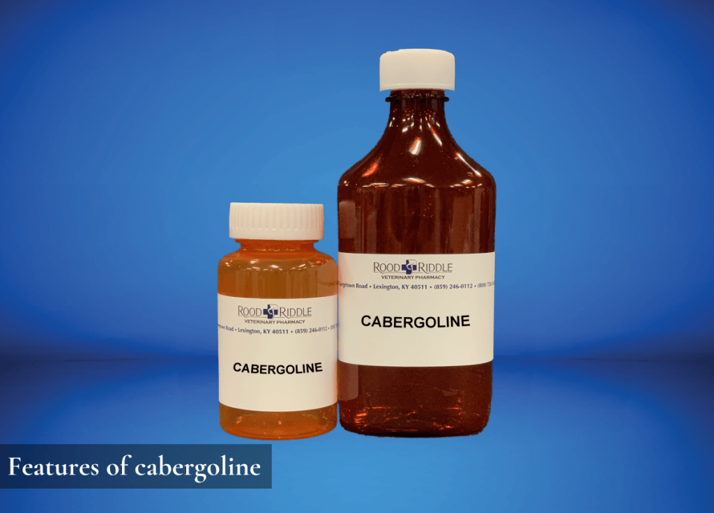 Features of cabergoline
